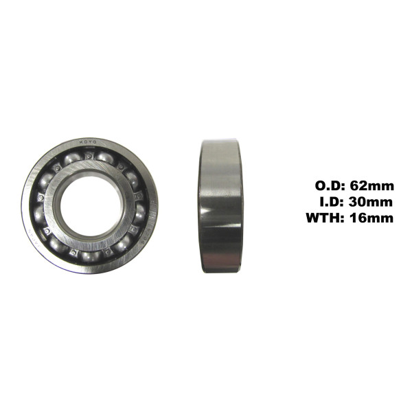 Jtekt Bearing 6206